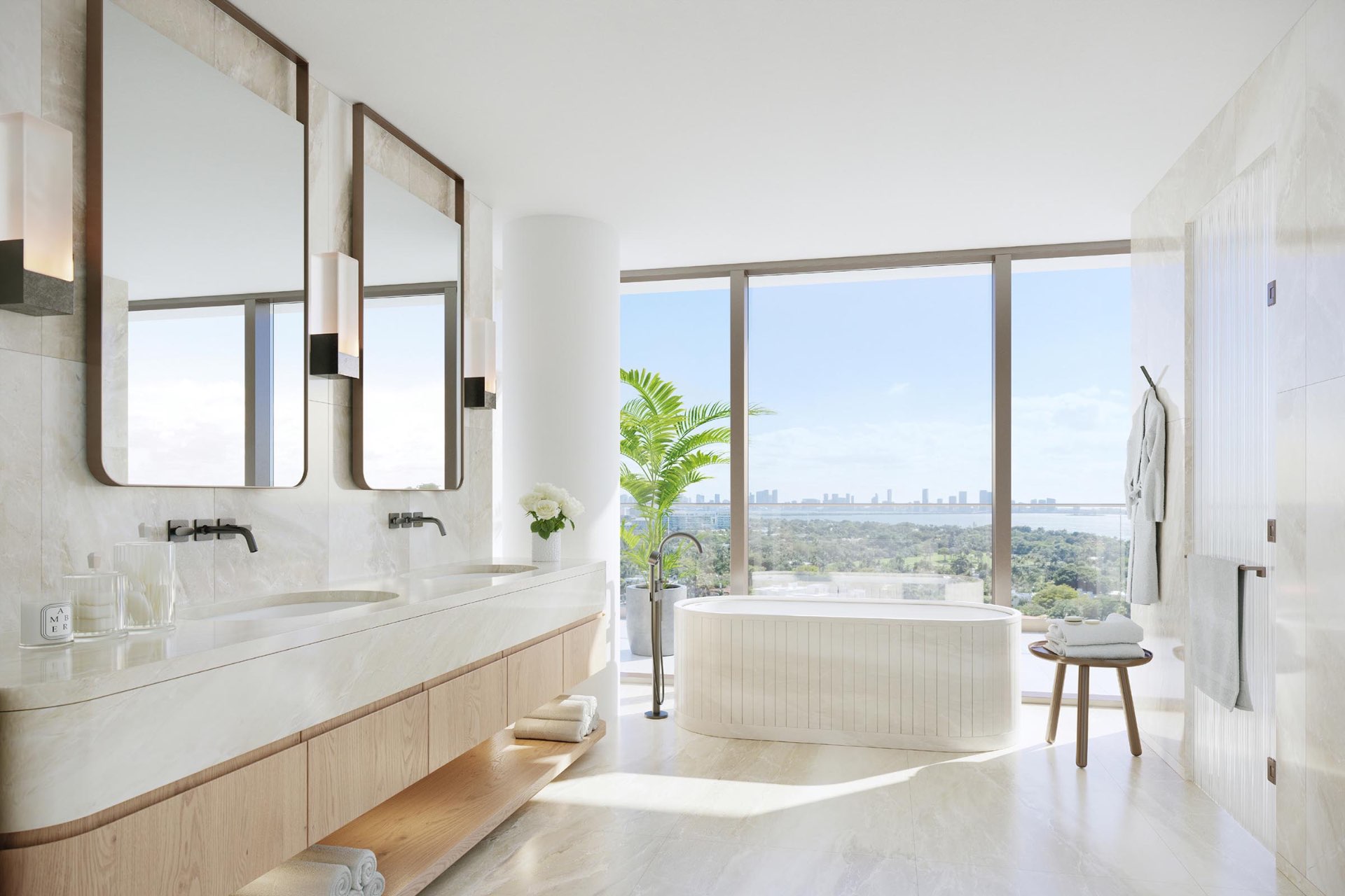 Primary Bathrooms as Private Sanctuaries: The Most Exceptional Bath Designs in South Florida New Developments