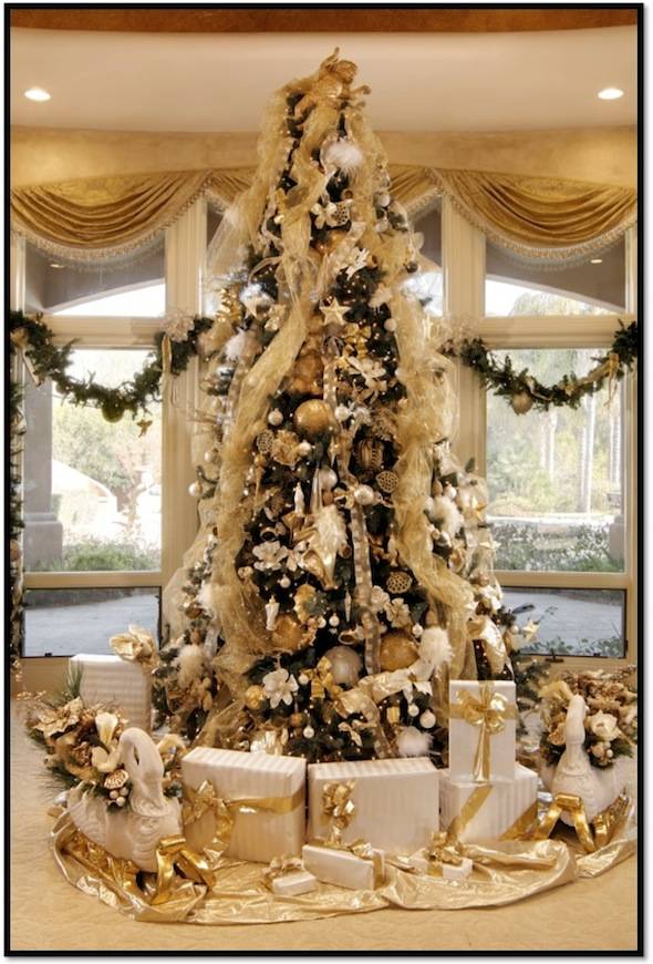 How to Decorate a Designer Christmas Tree for Your Luxury Home - Haute ...