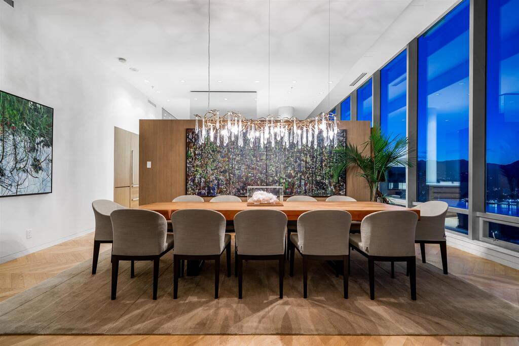 a luxurious penthouse in vancouver