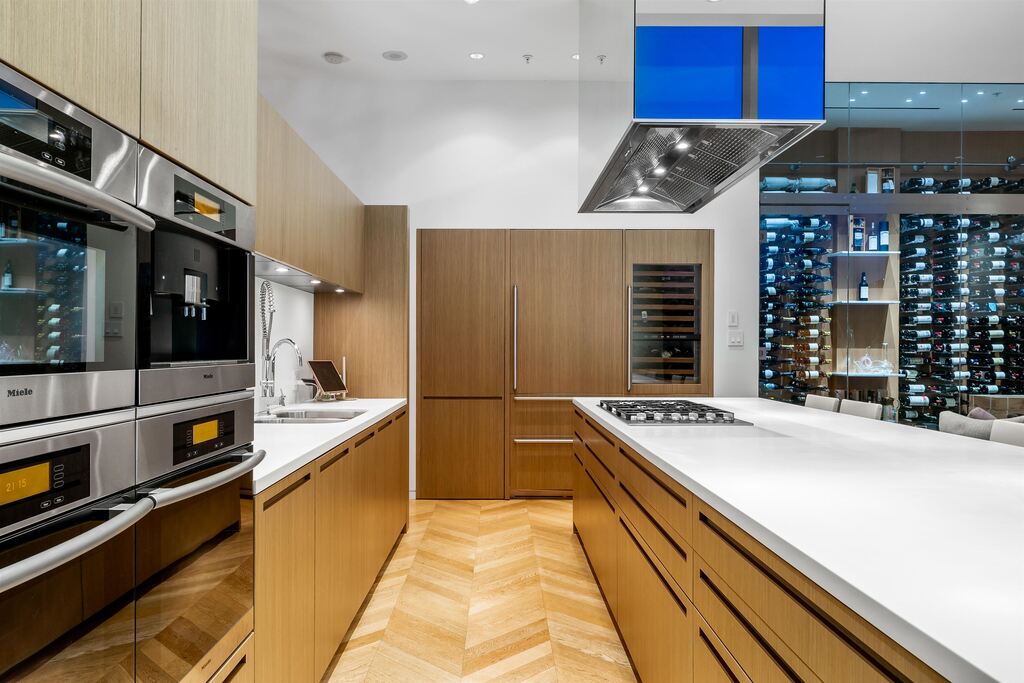 a luxurious penthouse in vancouver