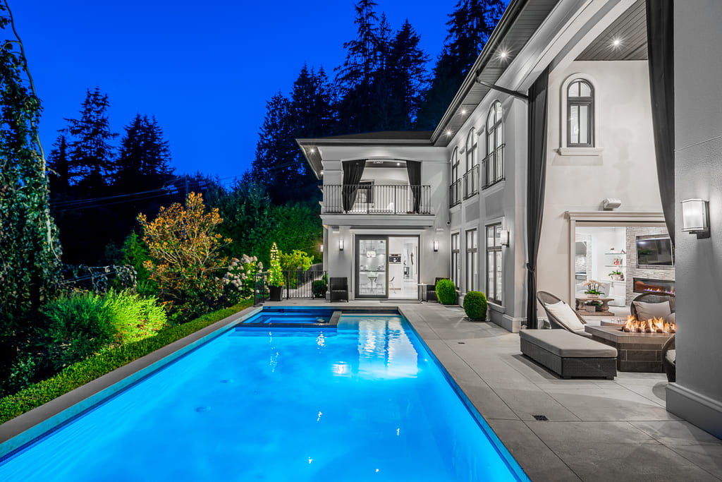 a magnificent panoramic ocean view villa in west vancouver